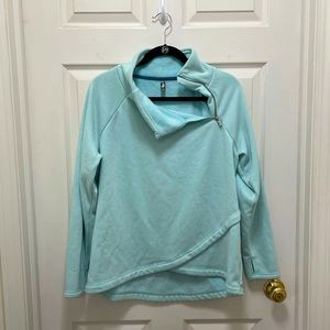 Cozy Athletic Sky Blue Pullover